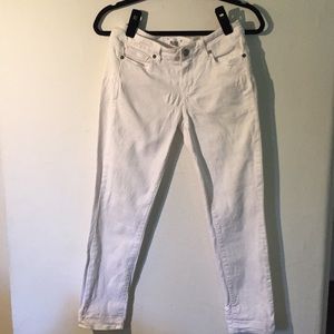 Paige white jeans size 27